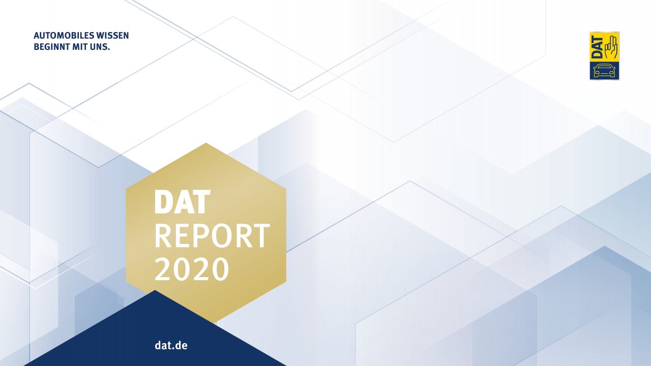 DAT-Report 2020: Zulassungen 2019 erneut gestiegen